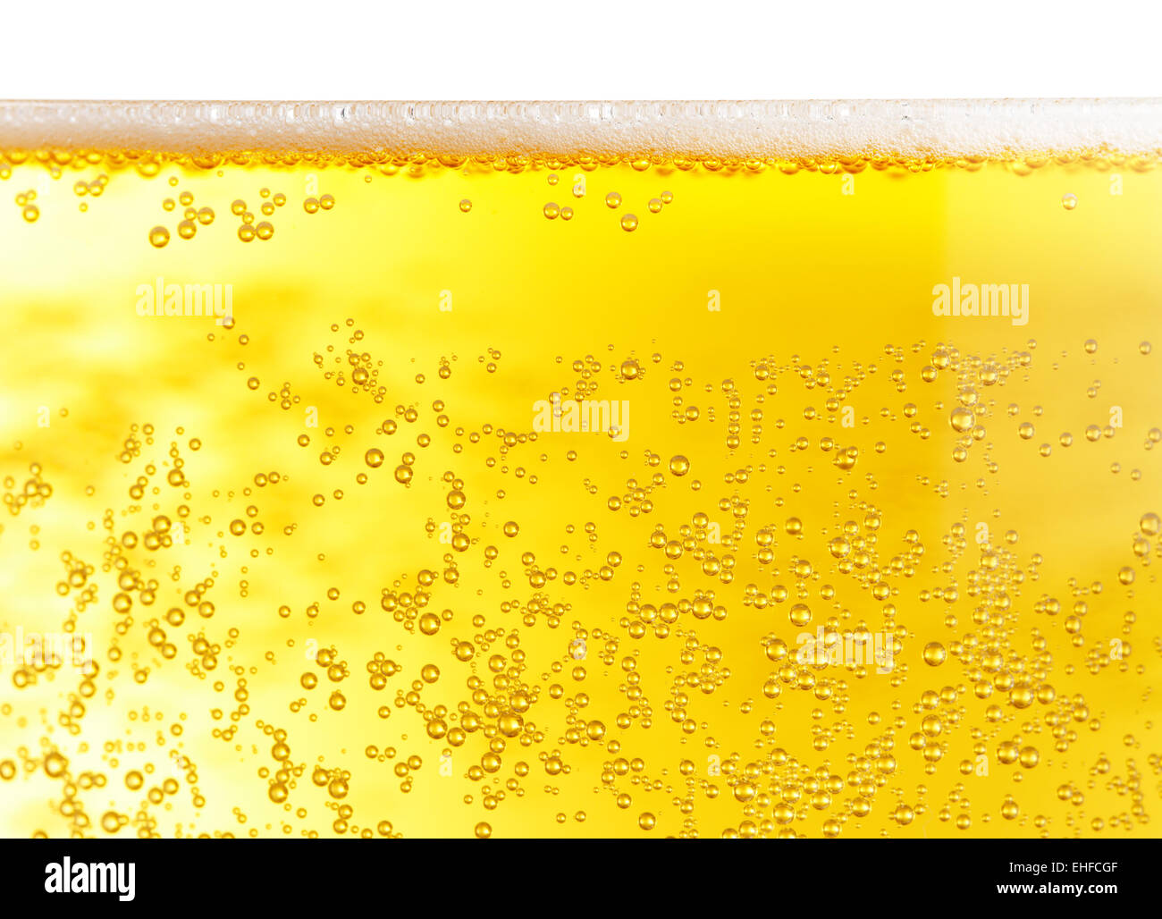Close up of beer bubbles Stock Photo Alamy