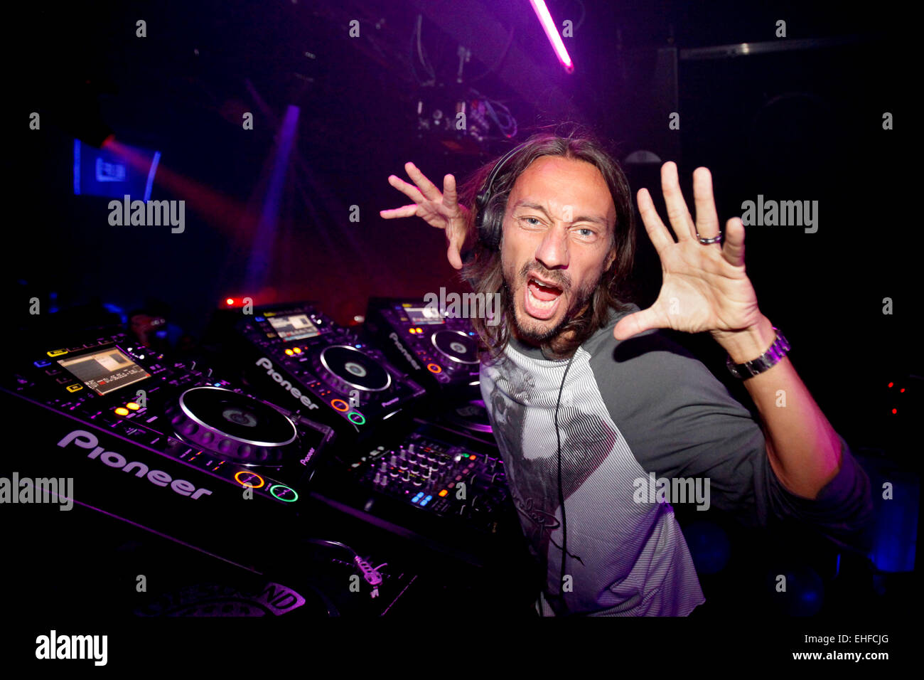 Bob Sinclair at Ministry of Sound London on 12th July 2010. Stock Photo