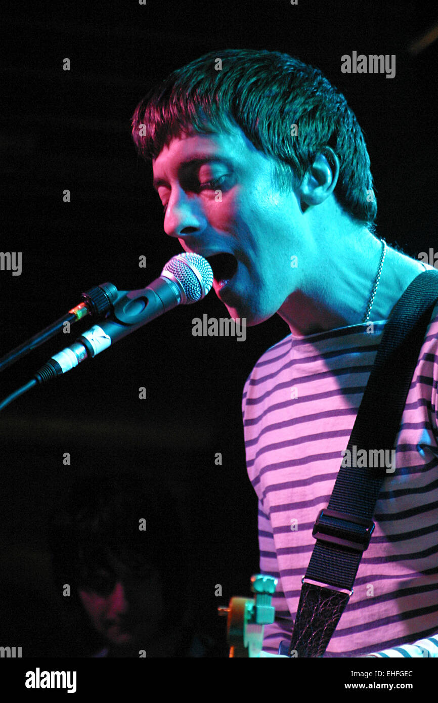 Graham Coxon on stage Stock Photo