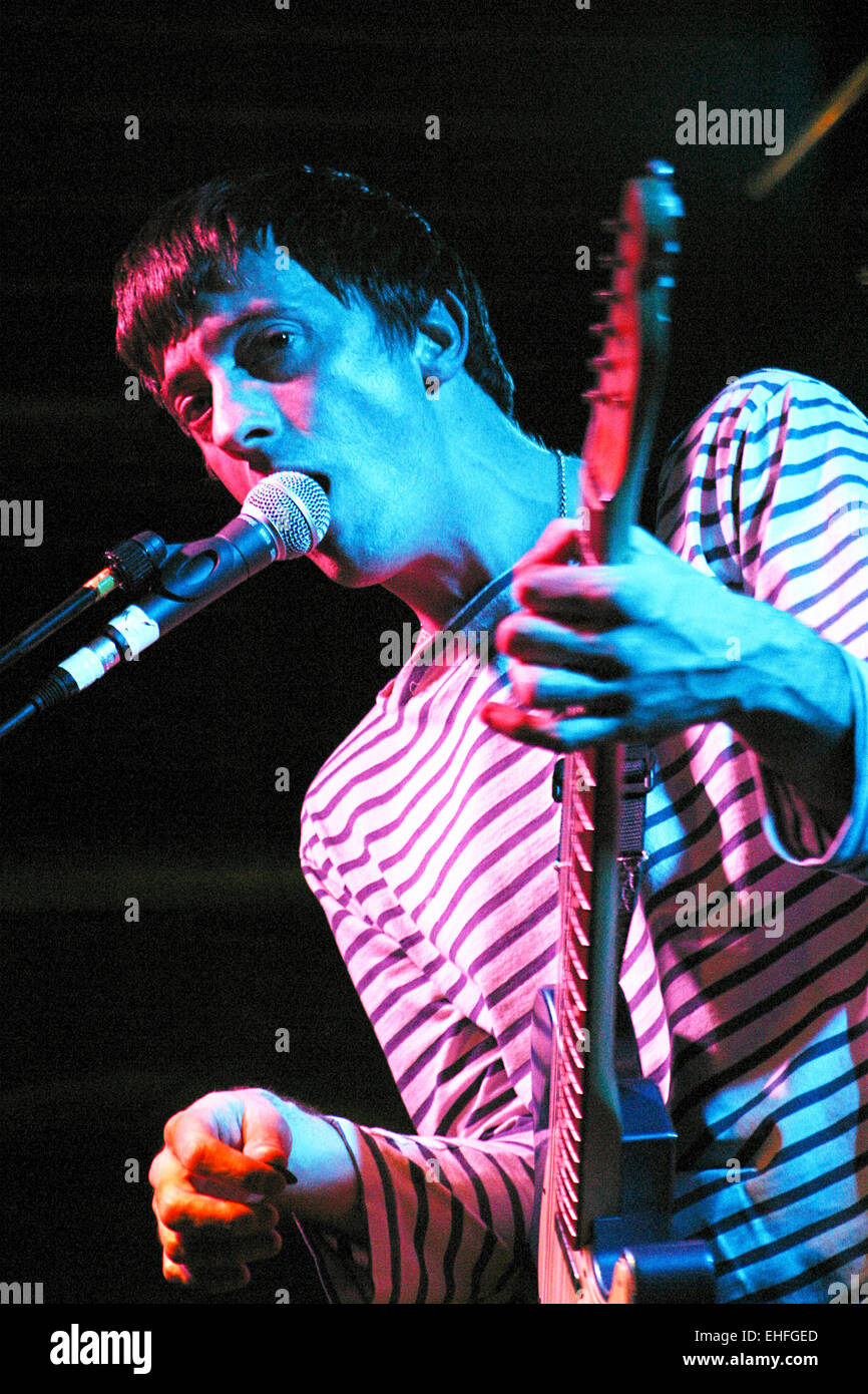 Graham Coxon on stage Stock Photo