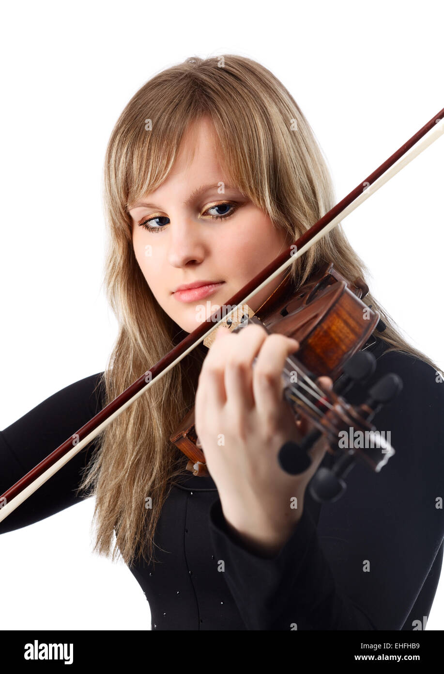 Violinist Stock Photo Alamy