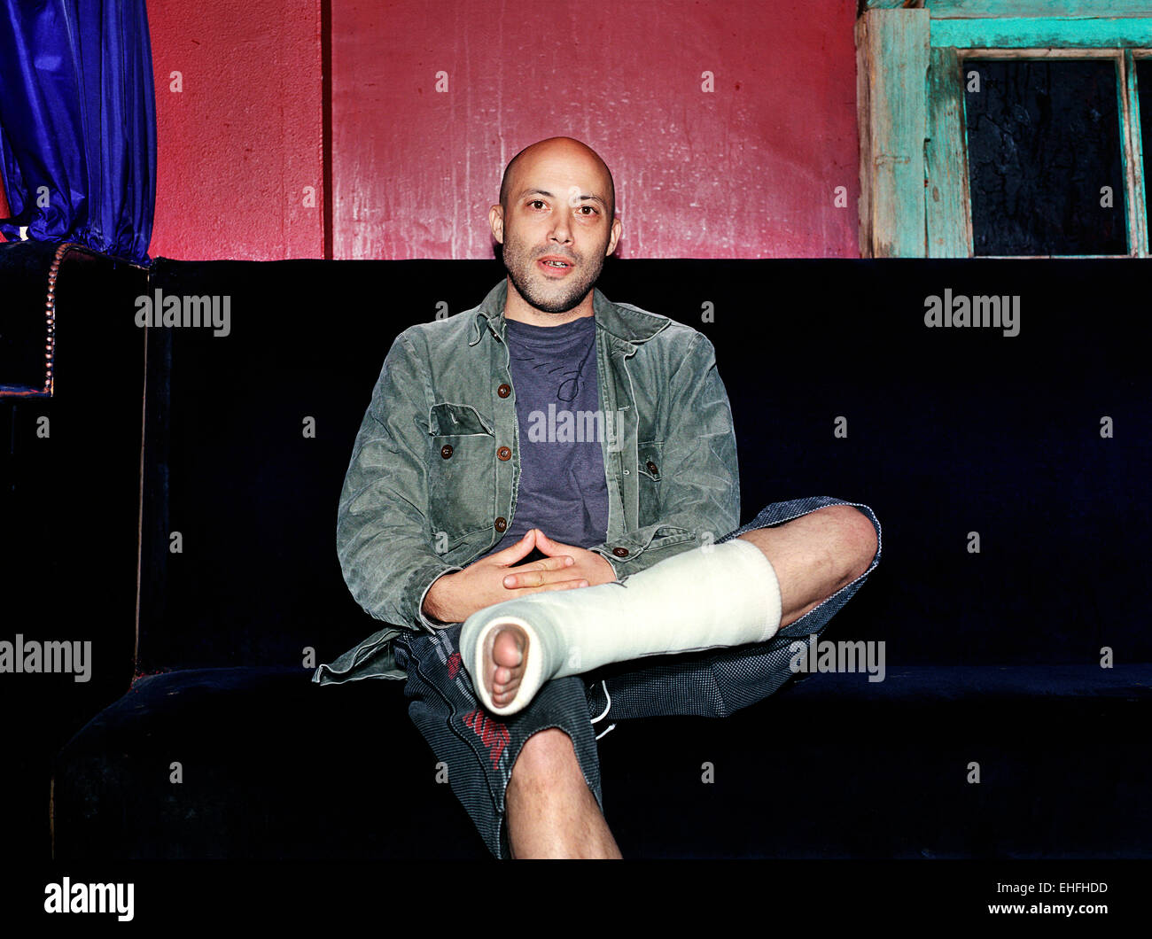 Portrait of Howie B Stock Photo - Alamy