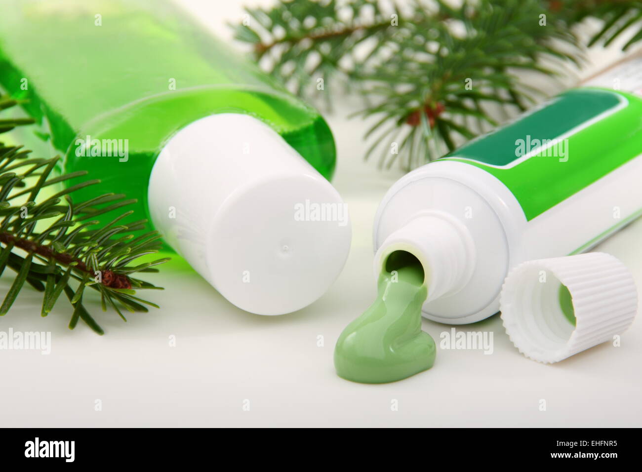 Products for dental hygiene Stock Photo Alamy