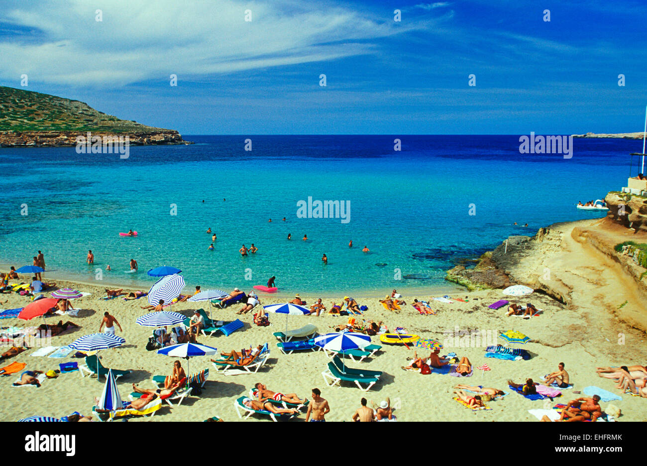 Cala Conta in Ibiza Stock Photo - Alamy