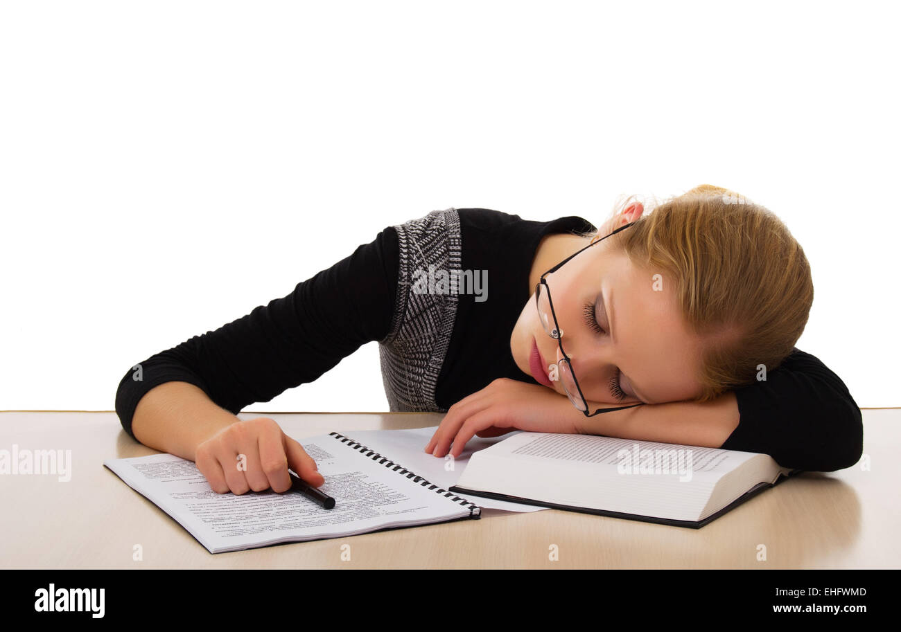 Сплю со студенткой. Уставшая ученица. Студентка устала от уроков. Картинки учитель заснул во время курсов.