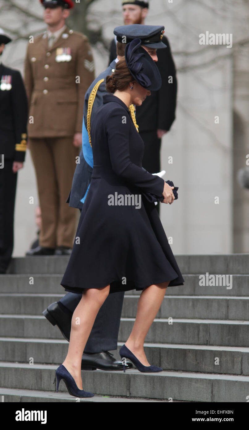 London, UK. 13th March, 2015. Service of Commemoration for troops who were stationed in Afghanistan at St Paul's Cathedral Stock Photo