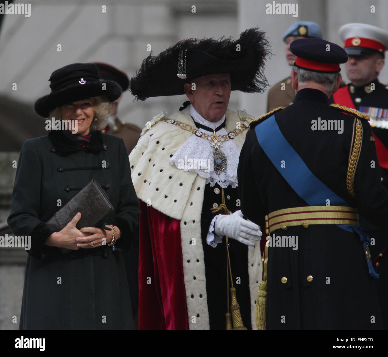 London, UK. 13th March, 2015. Service of Commemoration for troops who were stationed in Afghanistan at St Paul's Cathedral Stock Photo