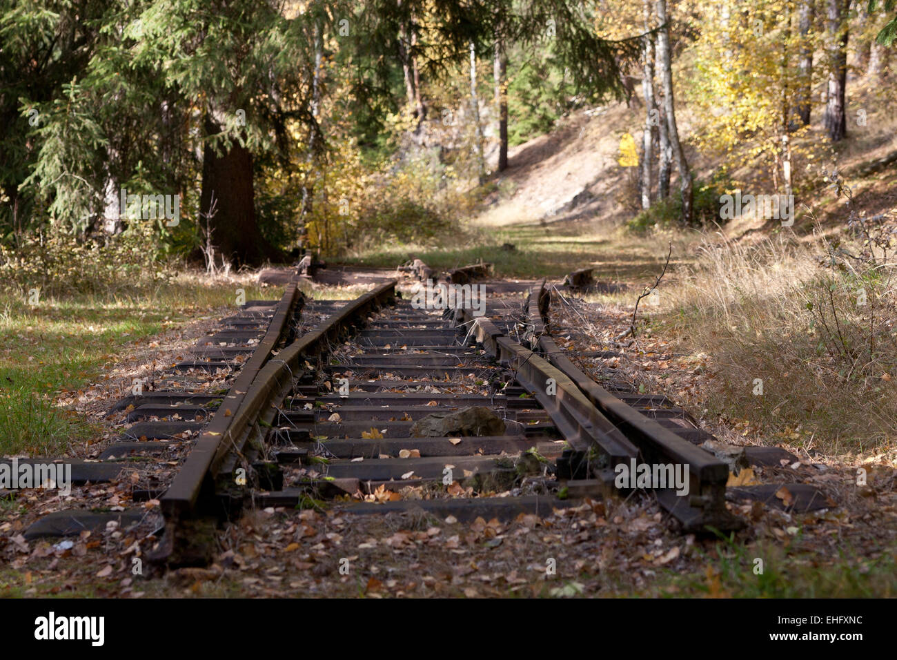 elevated railway Stock Photo