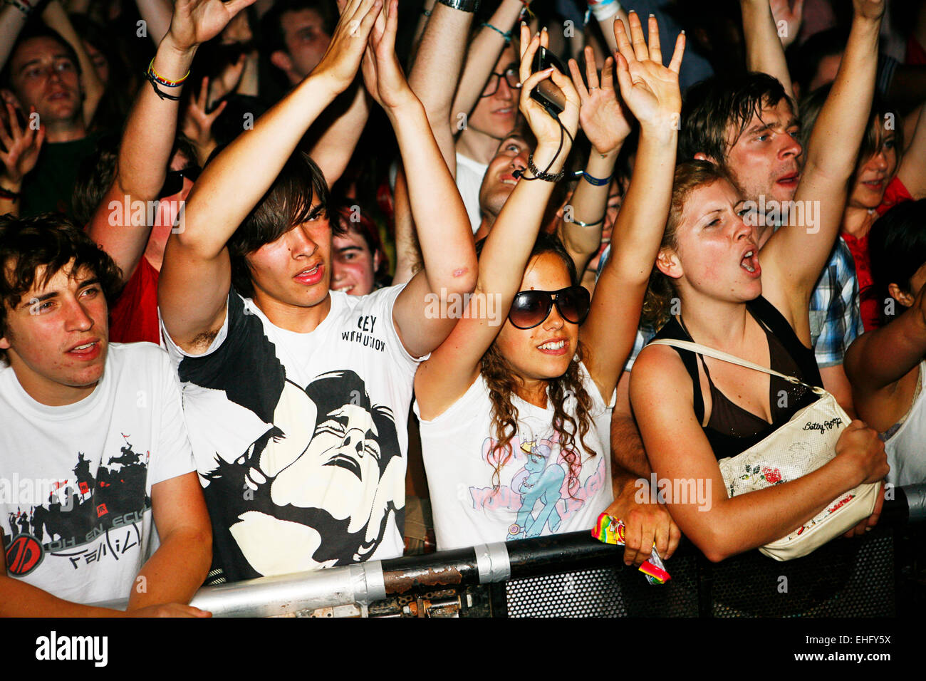 Field Day festival in Victoria Park London Stock Photo Alamy