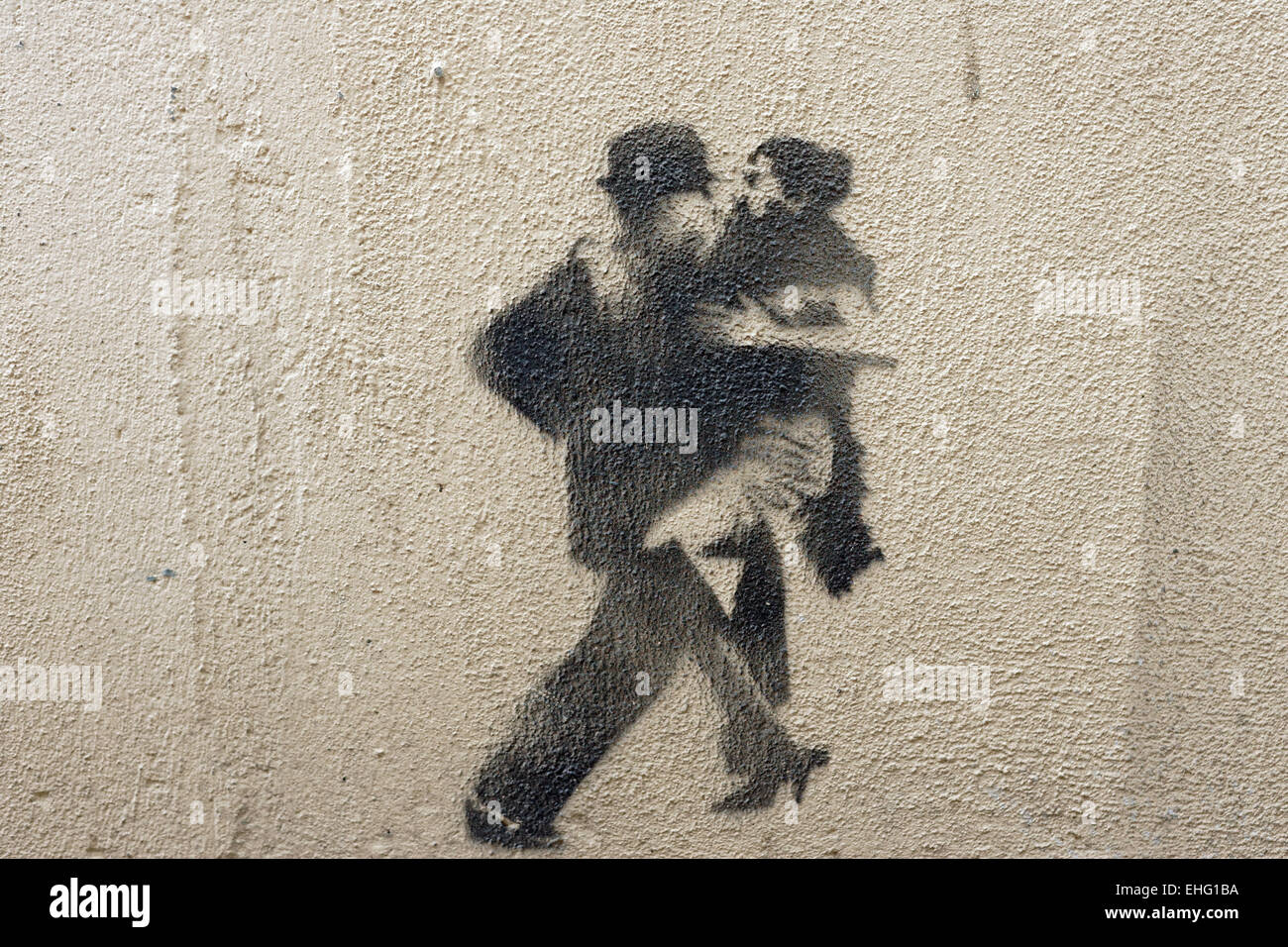 Banksy Inflatable Raft Female banksy hi-res stock photography and images - Alamy