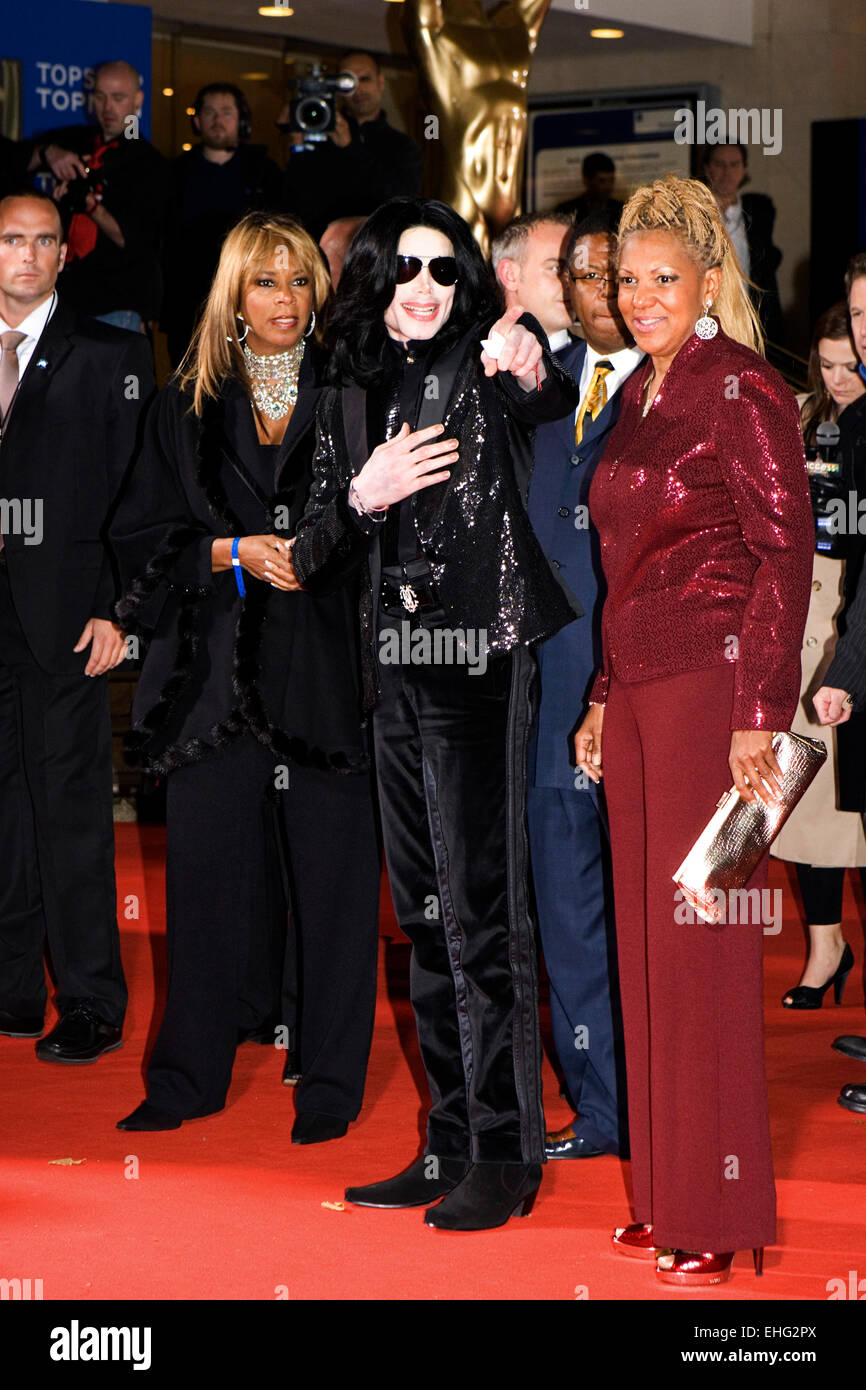 Michael Jackson at the World Music Awards 2006 London Stock Photo Alamy