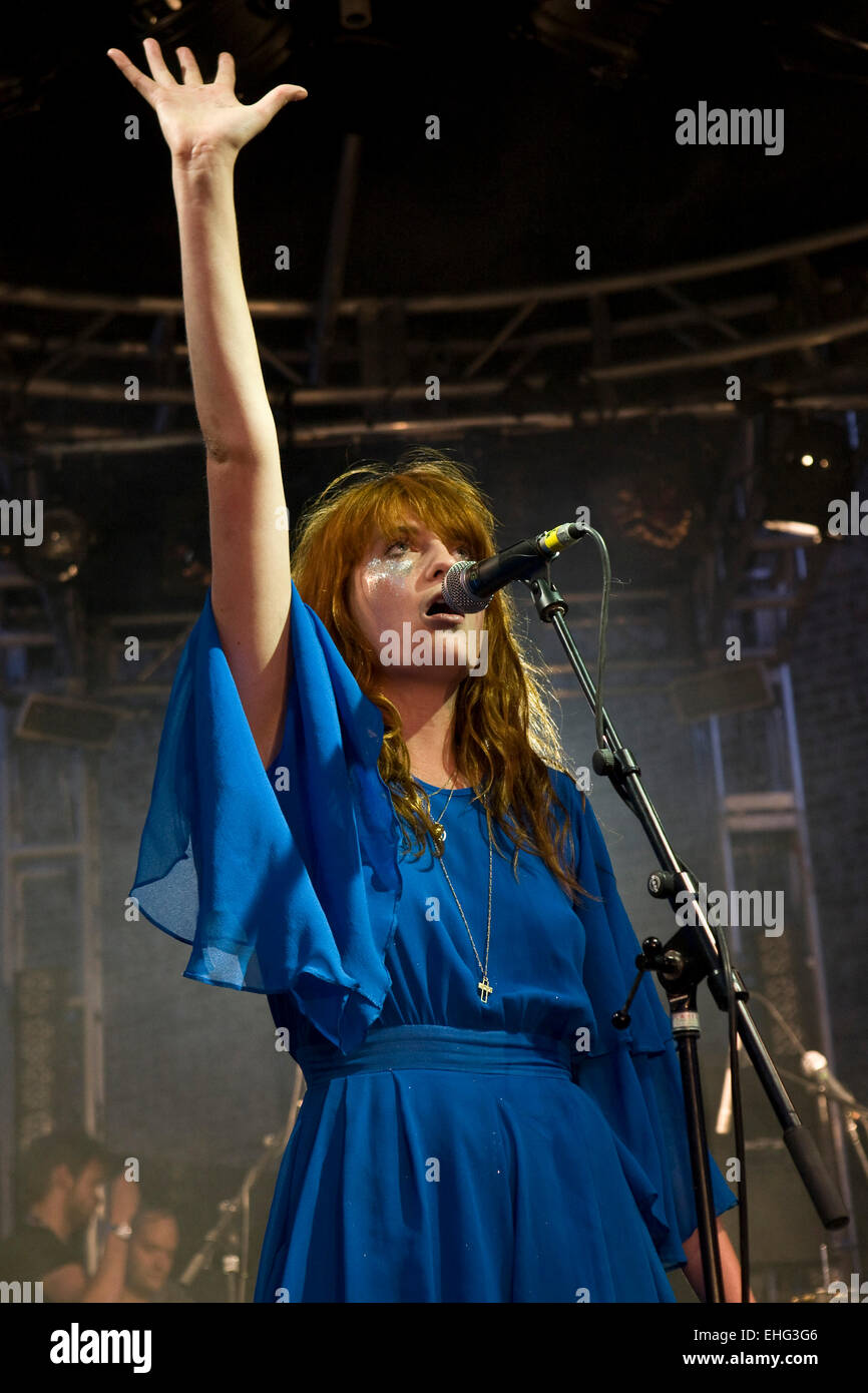 Florence and the Machine at the Topshop new season party 2008 Stock Photo -  Alamy