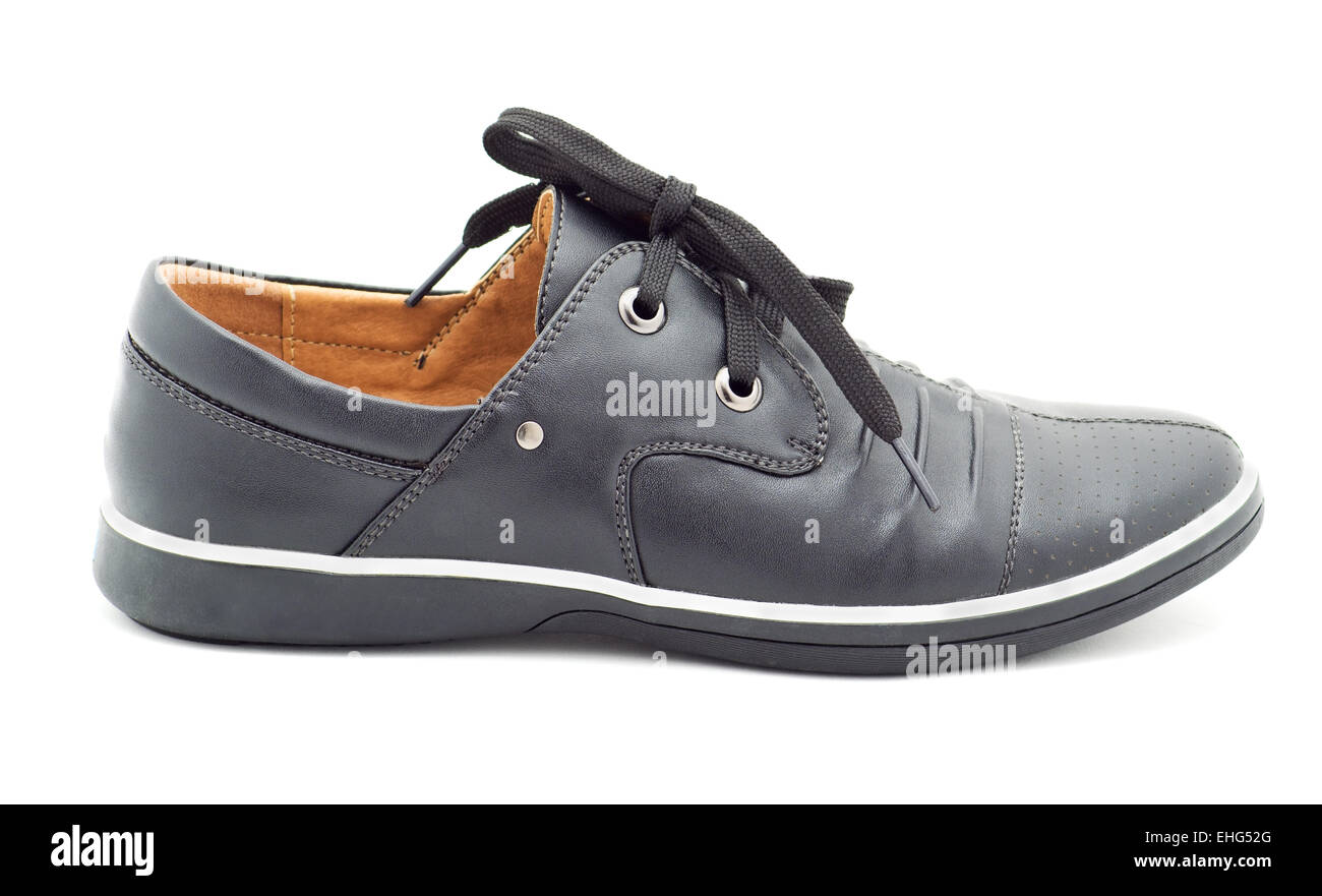 mens black walking shoes uk