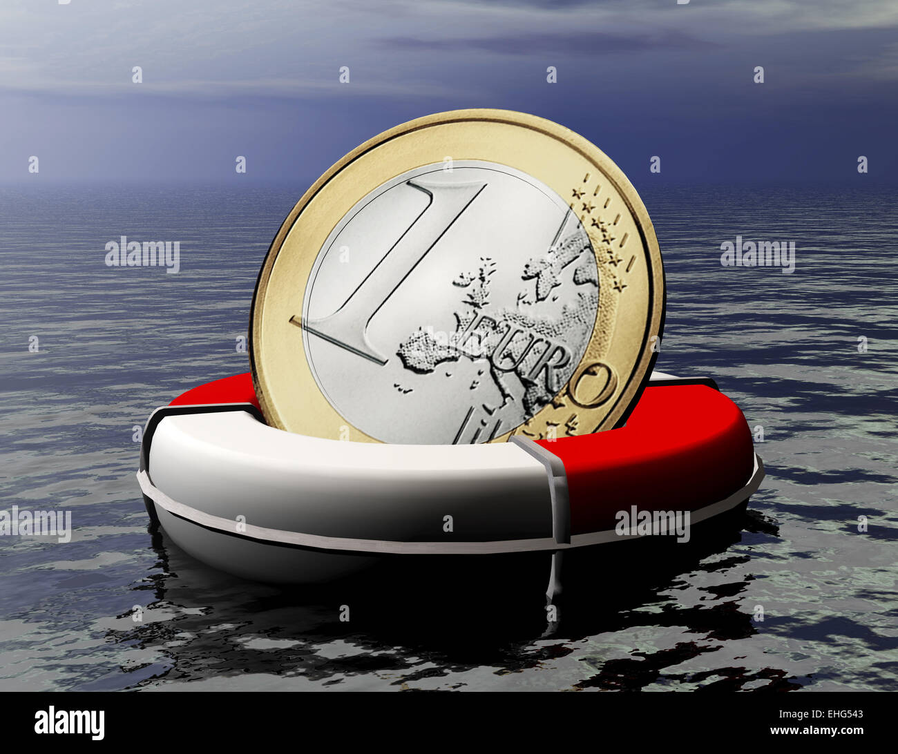 Euro Salvage Stock Photo