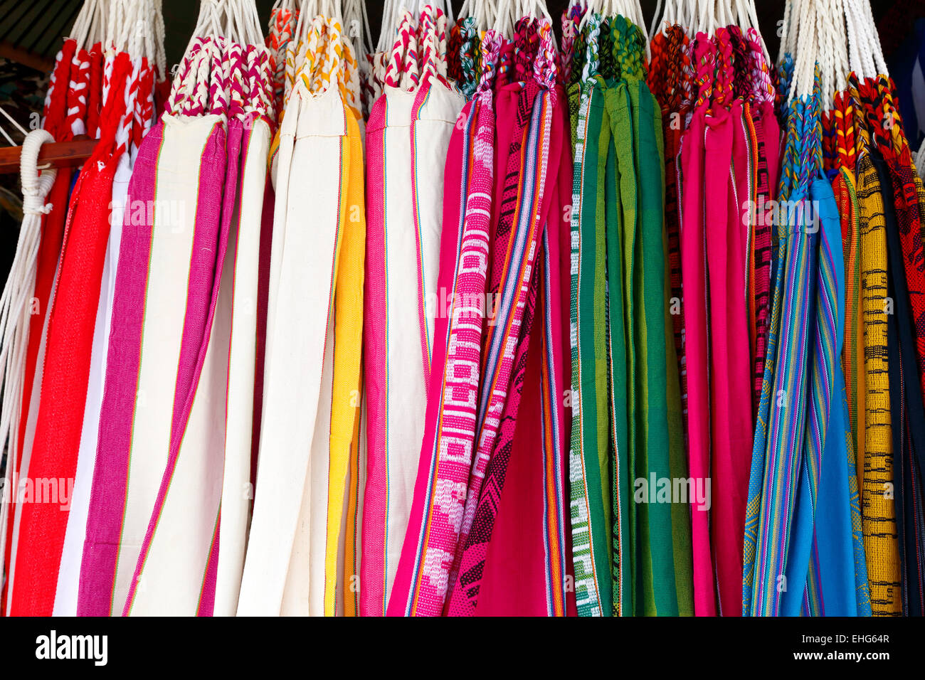 Hammocks, souvenir kiosk, Luquillo, Puerto Rico Stock Photo Alamy