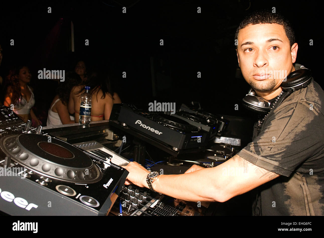 DJ Nelson at La Bomba London Stock Photo - Alamy