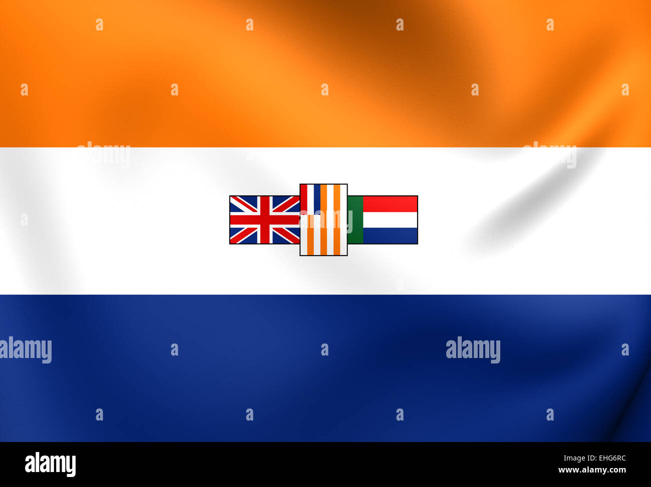 Flag of South Africa (19281994). Close Up Stock Photo Alamy