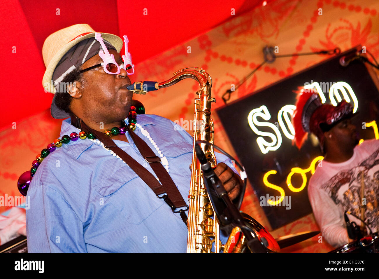 Dirty Dozen brass band live at Rockness Festival at Dores near
