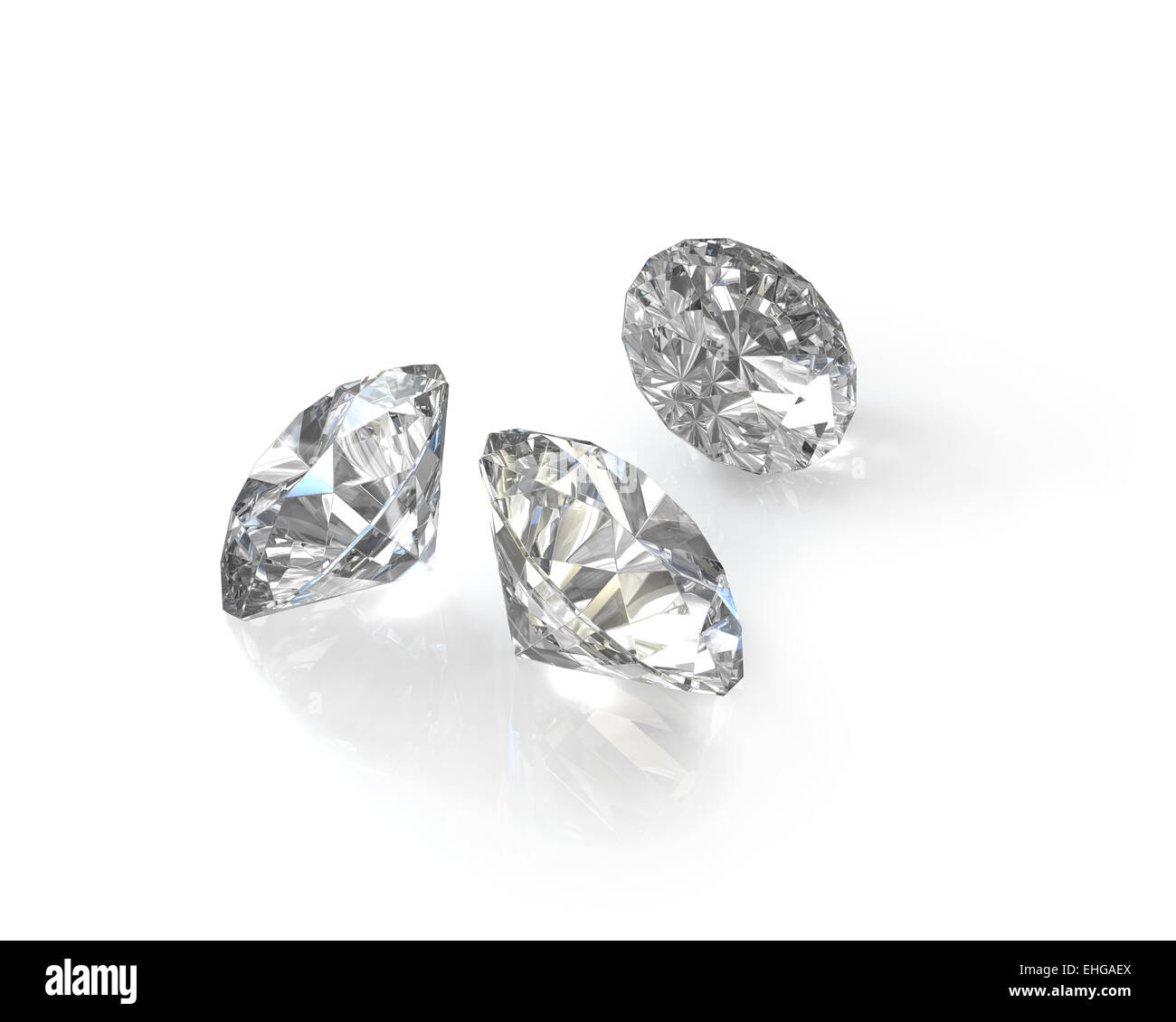 Old cut diamonds hi-res stock photography and images - Alamy