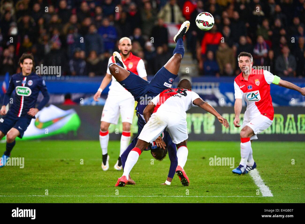 Carte Joueur PSG Jean-Christophe Bahebeck - Saison 2014/2015 Paris Saint-Germain
