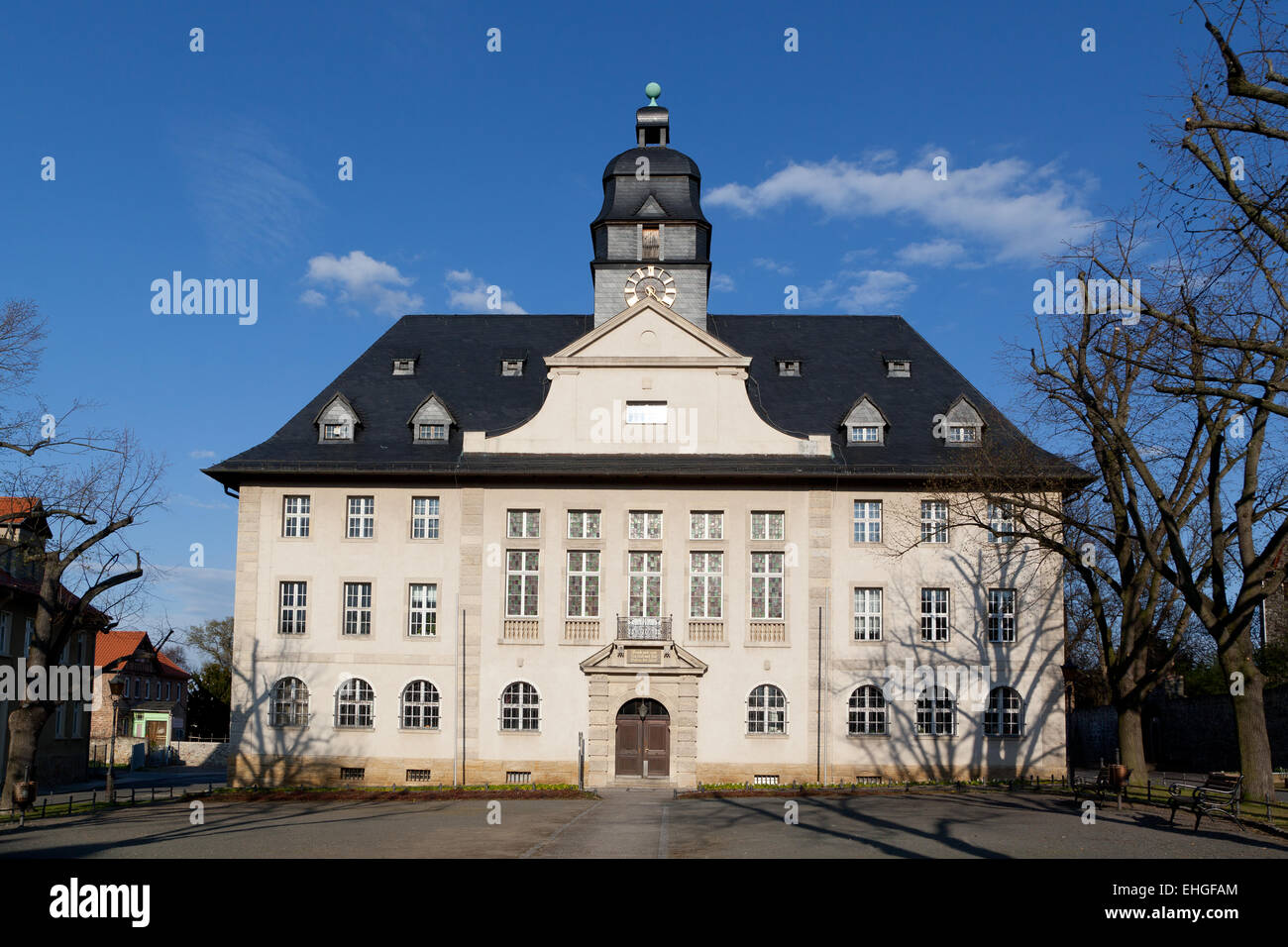 townhall from ballenstedt Stock Photo