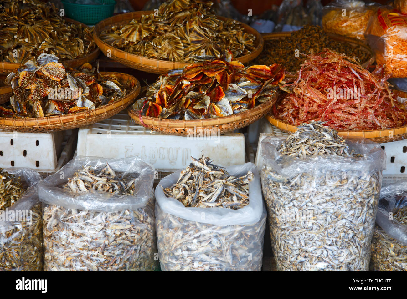 Dried fish snack Stock Photo Alamy