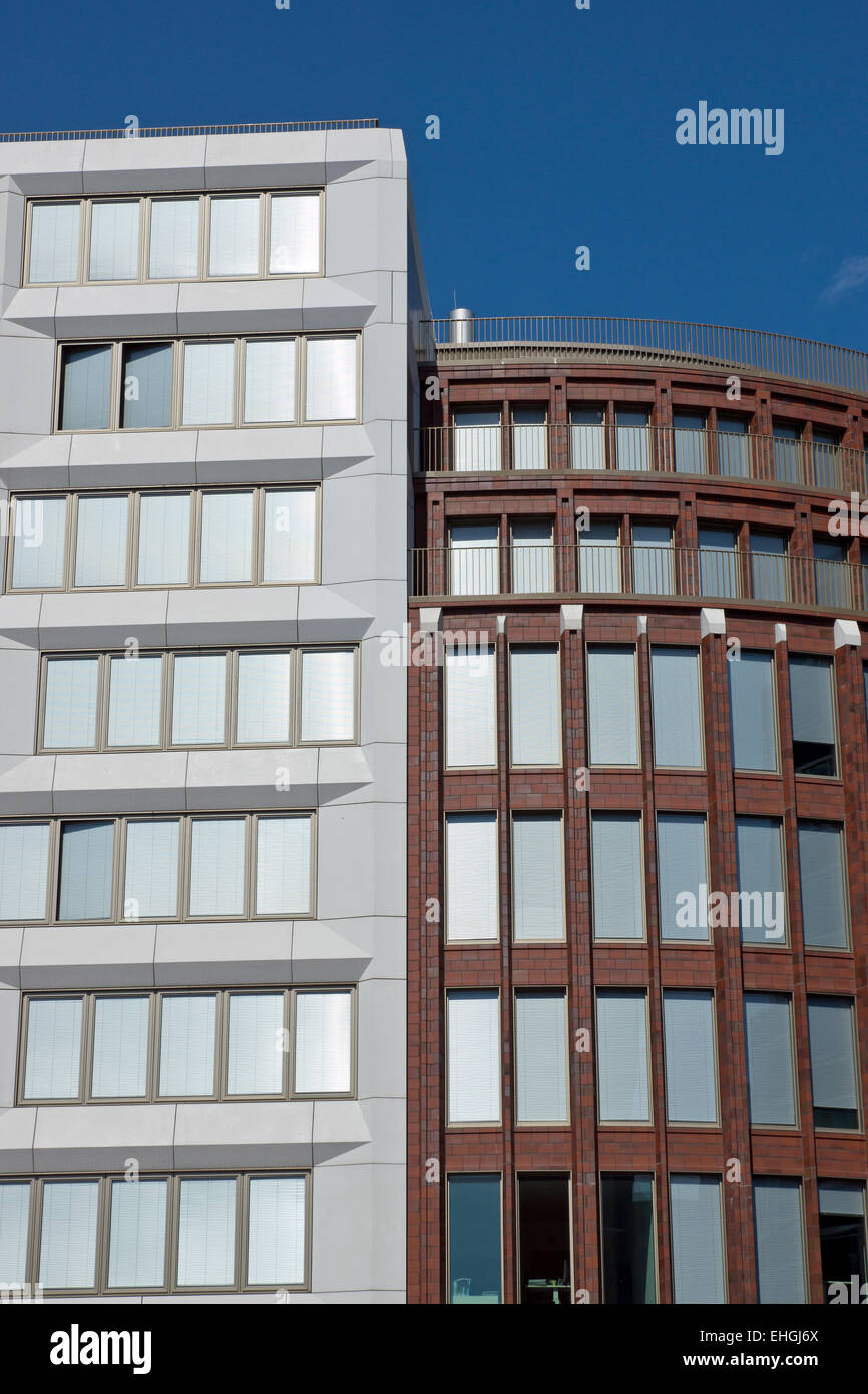 Modern office buildings in Berlin Stock Photo