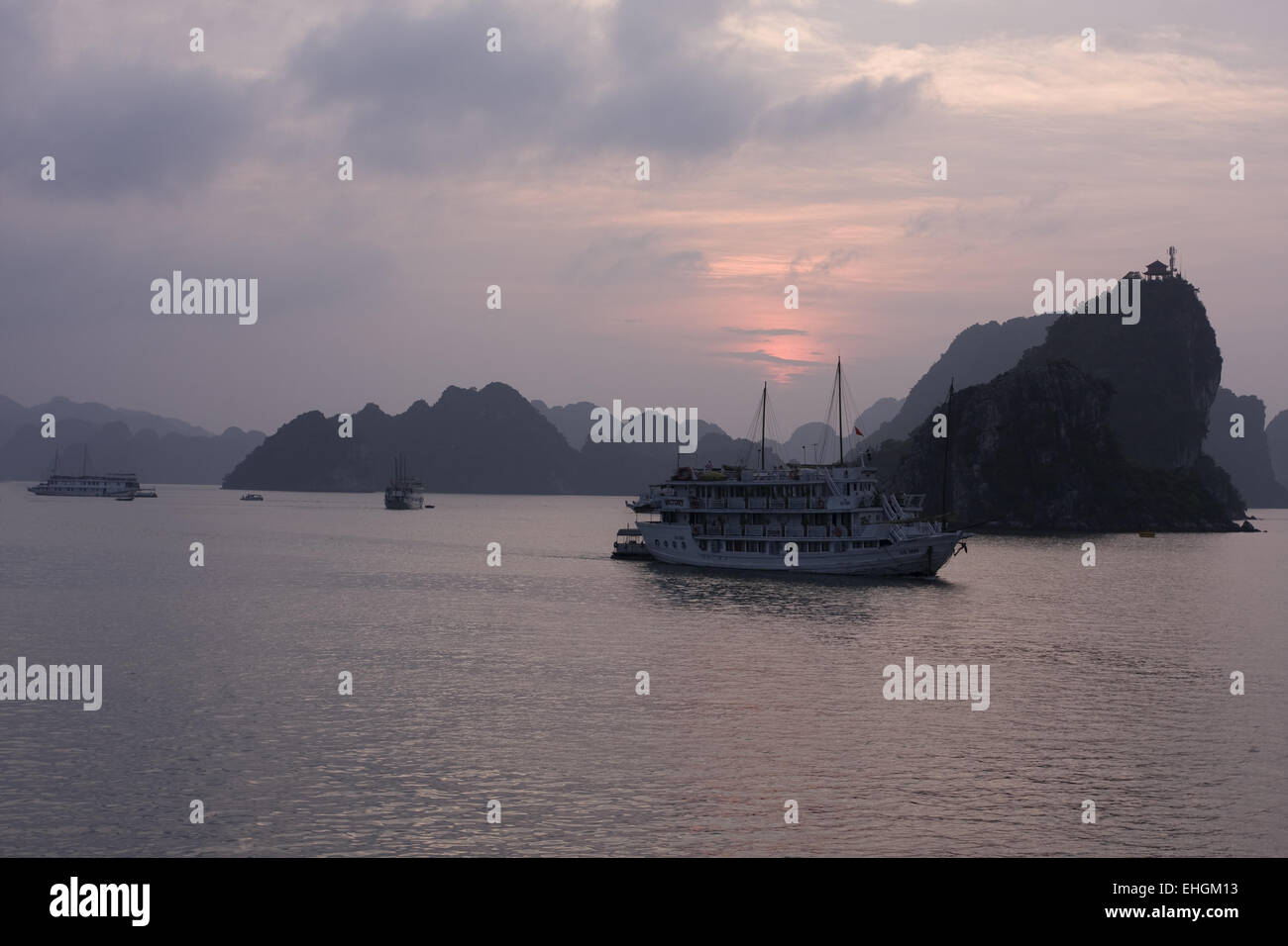 Halong Bay, Vietnam, Asia Stock Photo