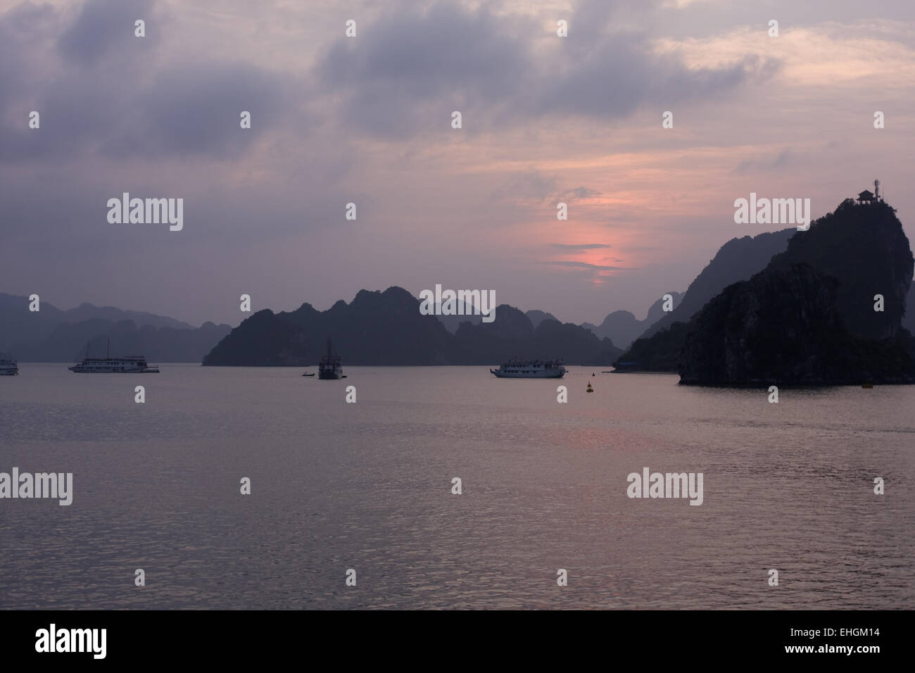 Halong Bay, Vietnam, Asia Stock Photo