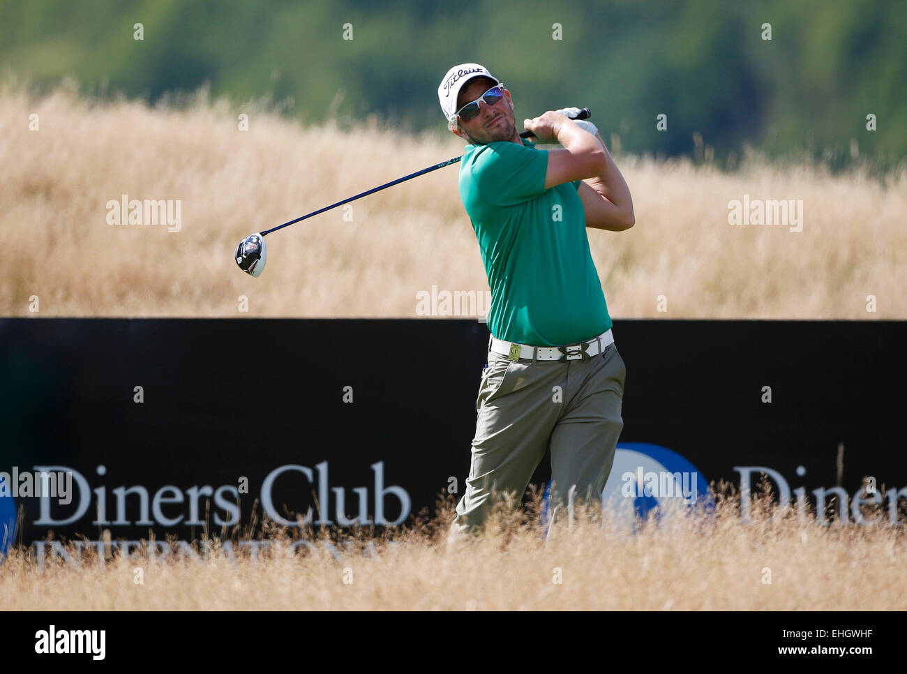 Arrowtown, New Zealand. 13th Mar, 2015. Kristopher Mueck of Australia during round two of the 2015 BMW New Zealand Golf Open, The Hills, Arrowtown, New Zealand 13 March 2015. Credit:  Action Plus Sports/Alamy Live News Stock Photo