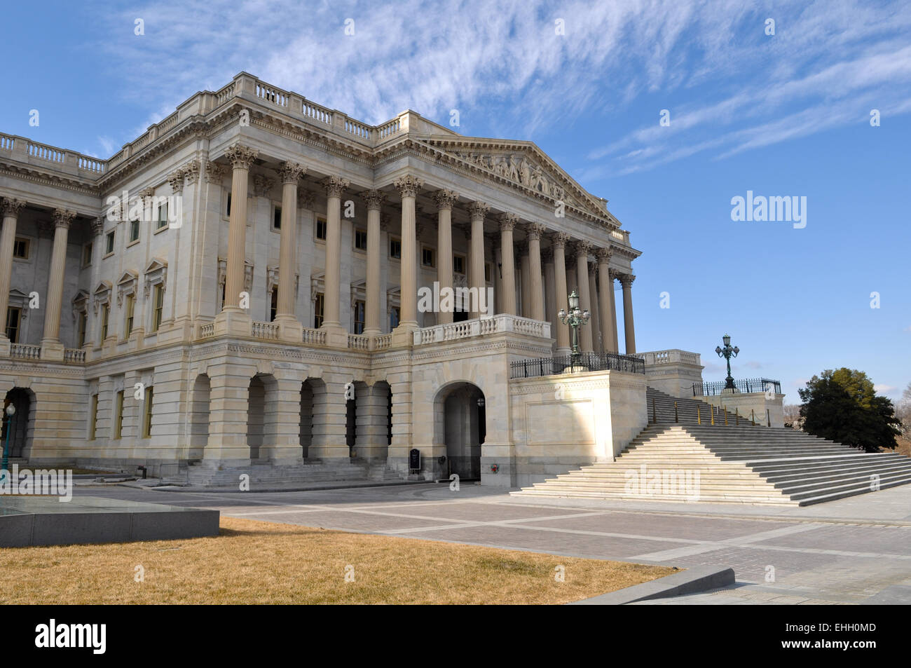 Capital Hill Building in Washington DC Stock Photo