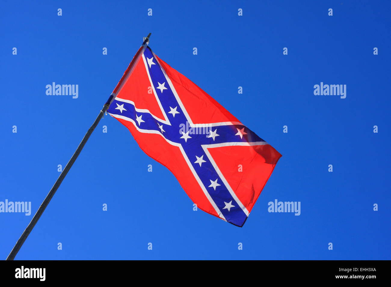 Confedrate flag Stock Photo