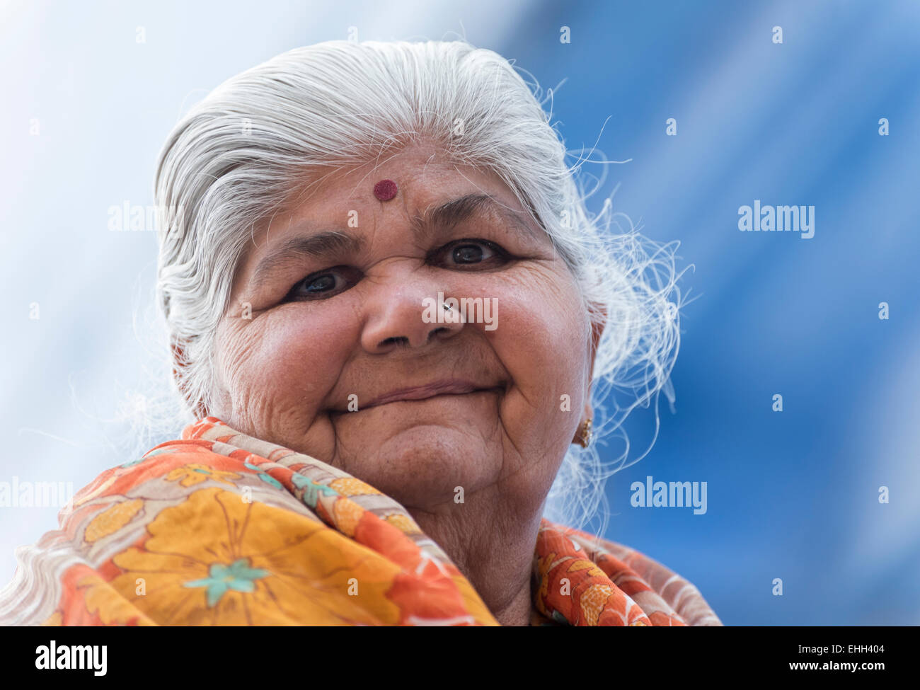 Indian woman portrait hi-res stock photography and images - Alamy