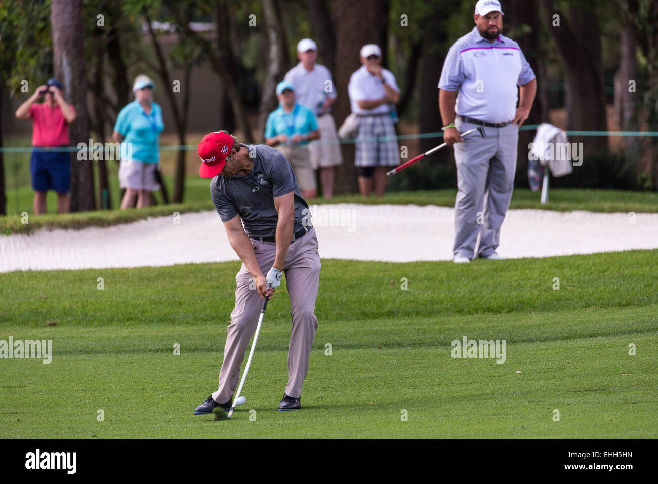 Palm Harbor, Florida, USA. 13th Mar, 2015. Ricky Barnes with a fairway ...
