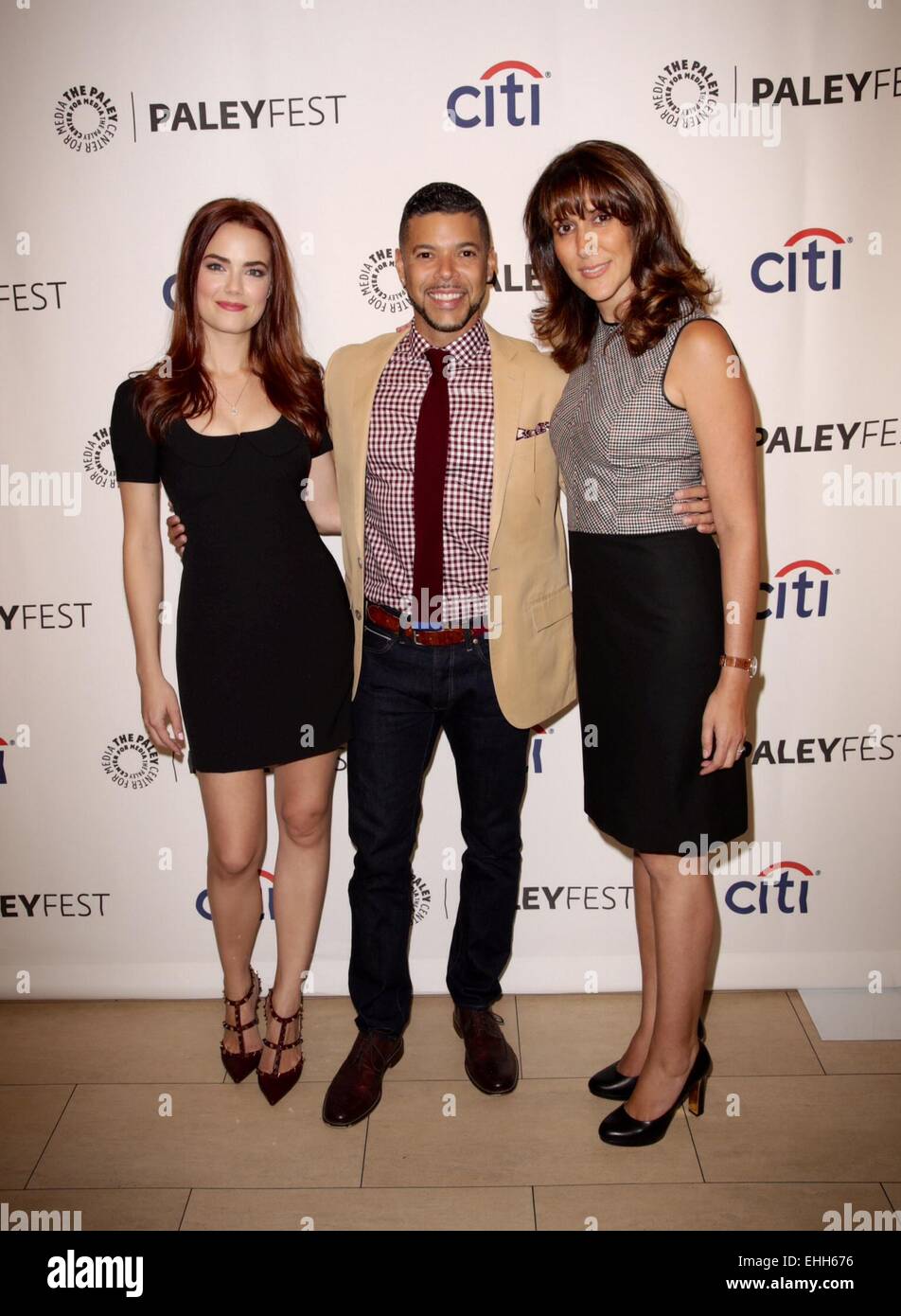 2014 PaleyFest preview panel - 'Red Band Society' - Arrivals Featuring: Rebecca  Rittenhouse,Wilson Cruz,Rina Mimoun Where: Los Angeles, California, United  States When: 08 Sep 2014 Stock Photo - Alamy