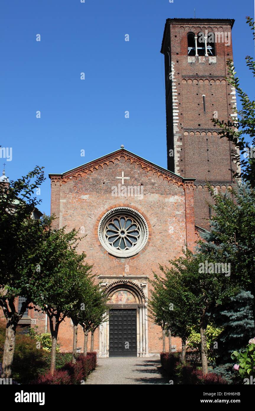 Saint Celso church in Milan Stock Photo
