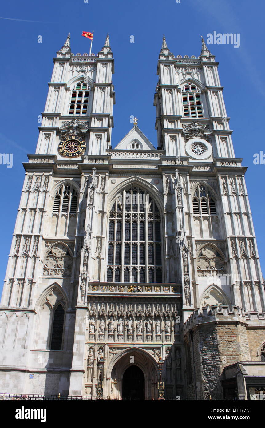 Westminster Abbey in London Stock Photo