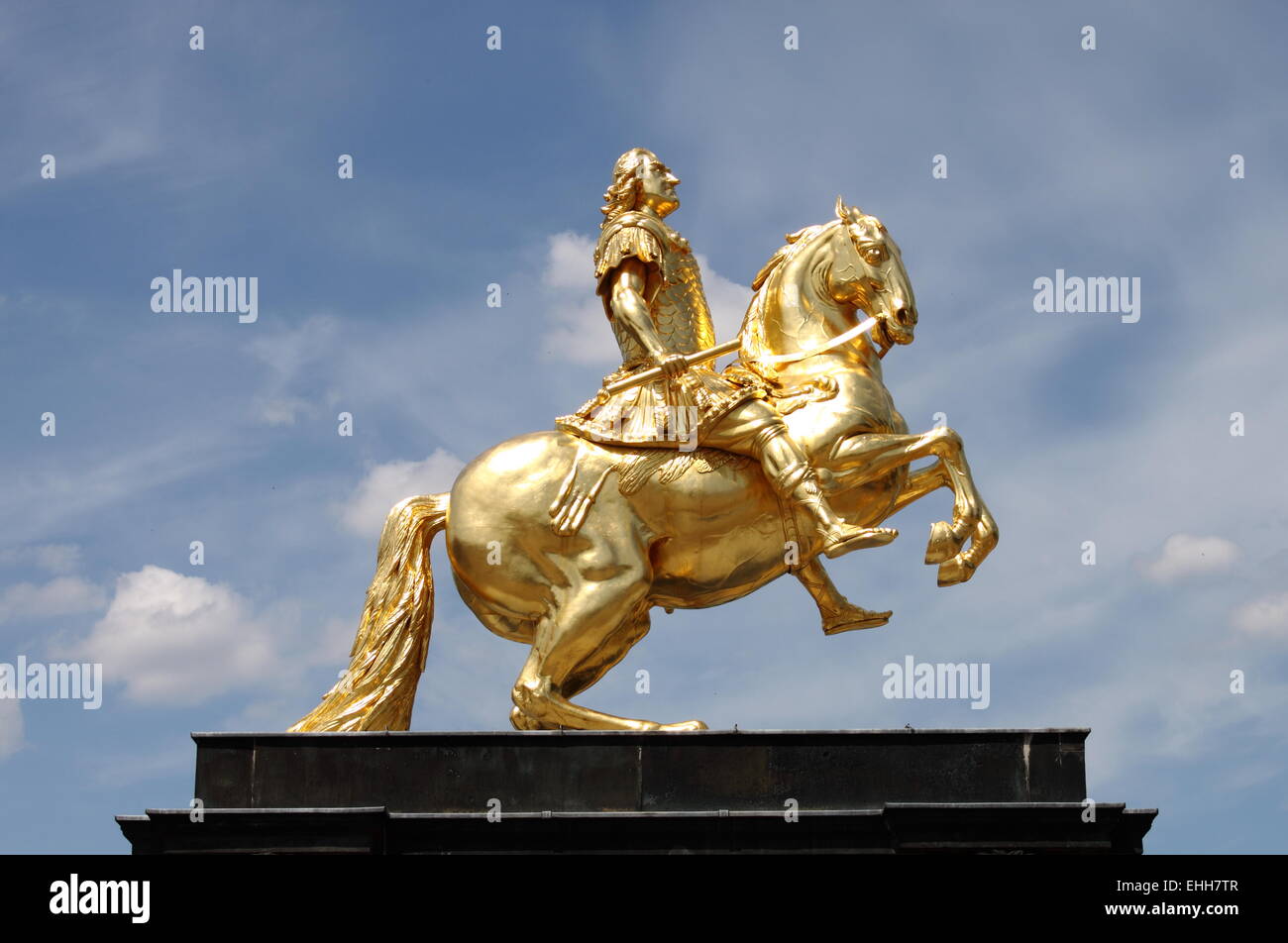 Augustus II The Strong Stock Photo