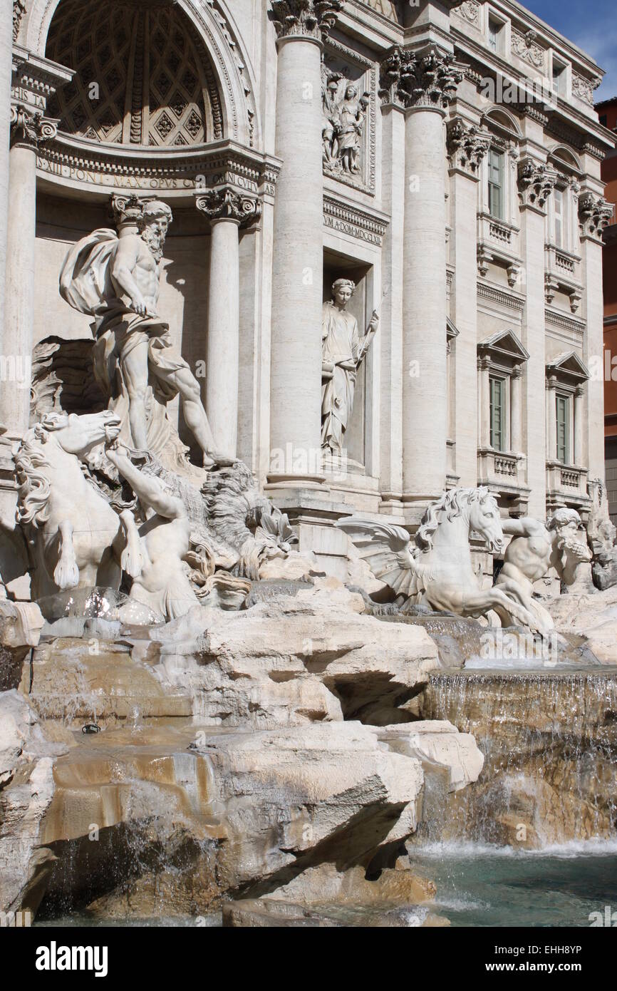 Trevi Fountain in Rome Stock Photo Alamy