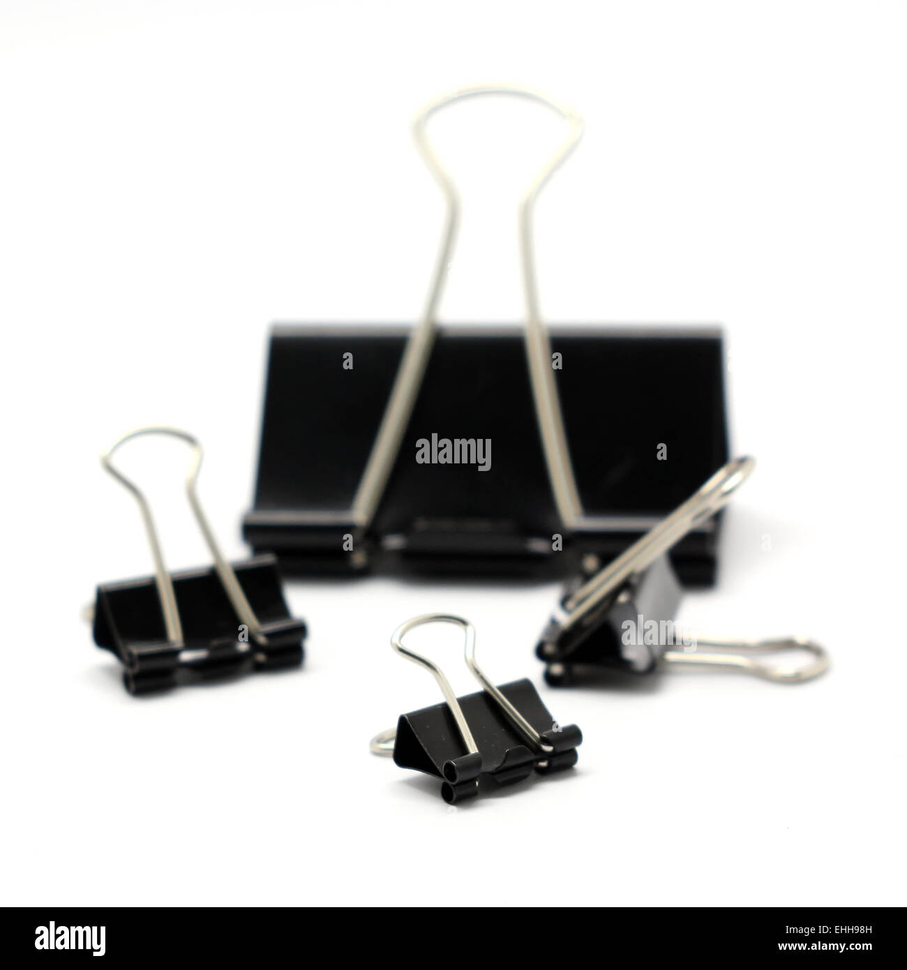 Binder clip isolated on white background Stock Photo Alamy