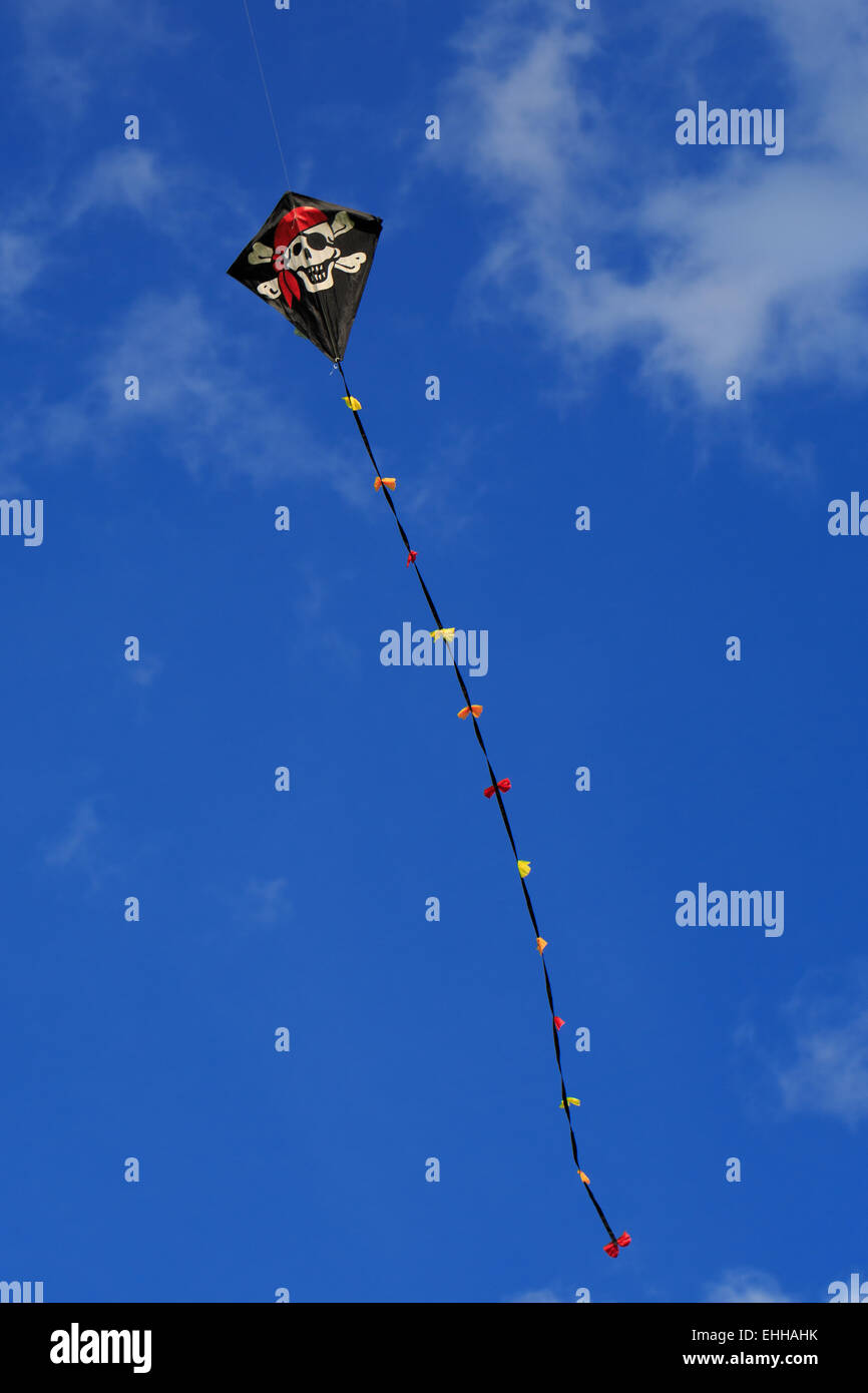 fly a kite Stock Photo