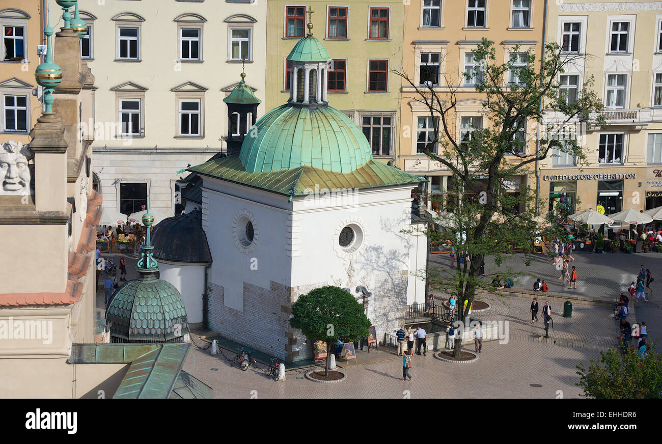 St. Adalbert´s Church in Krakow Stock Photo Alamy