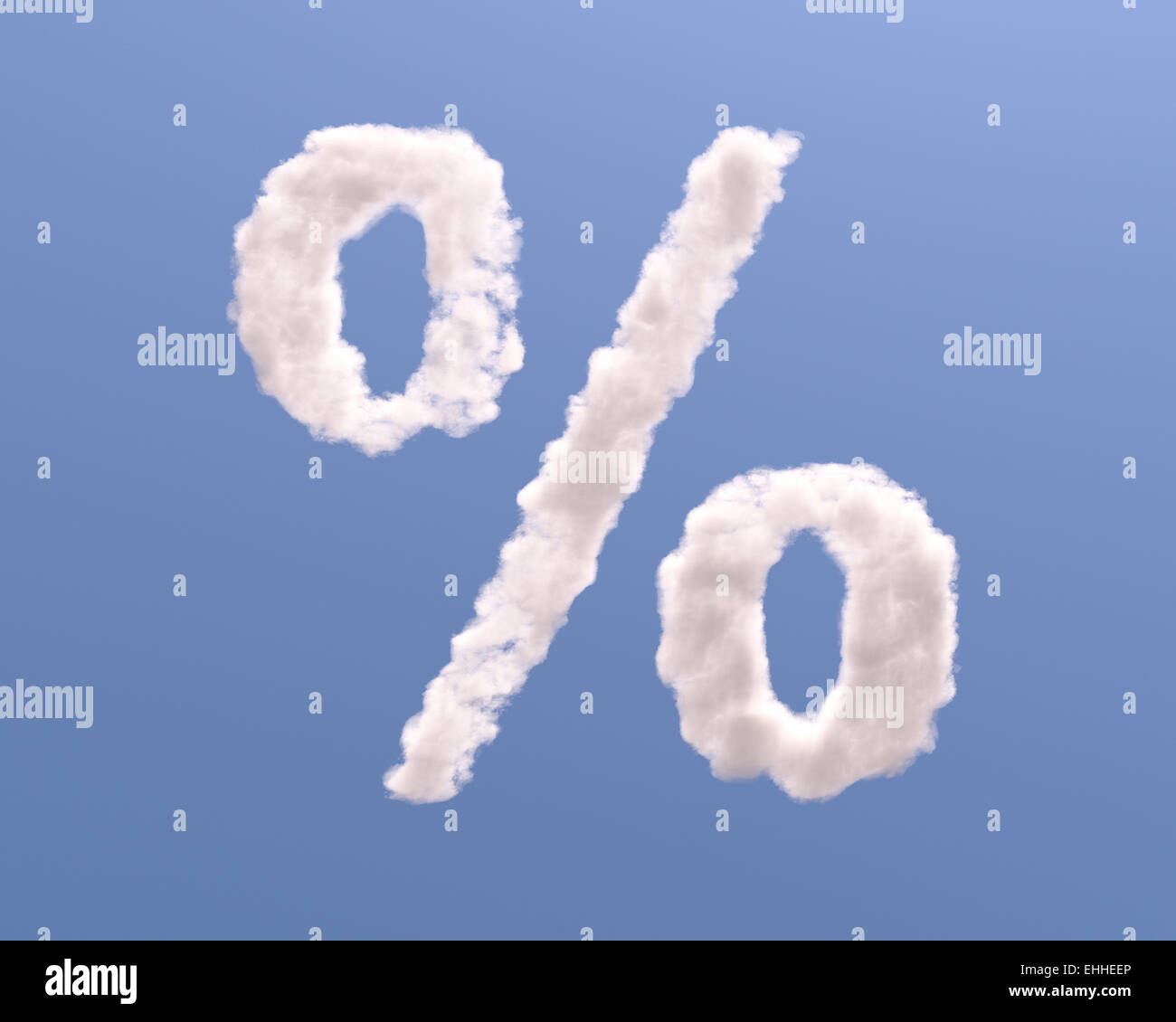 Percent Shape Percent shape clouds Stock Photo - Alamy