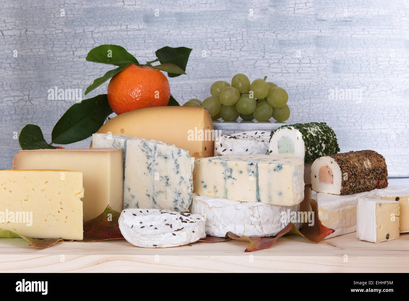 many cheese kinds Stock Photo Alamy