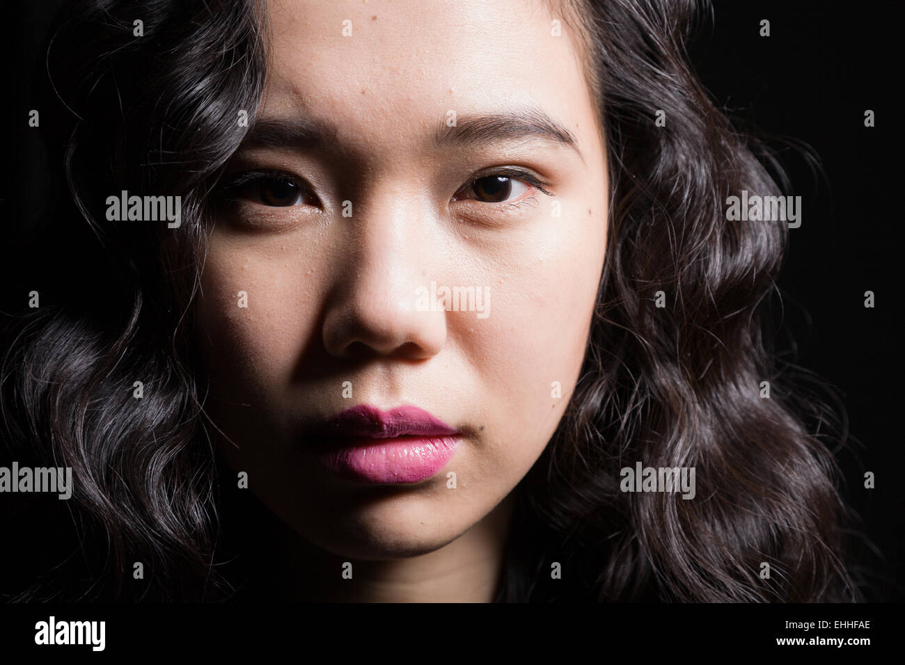 Young japanese women long hair hi-res stock photography and images - Alamy
