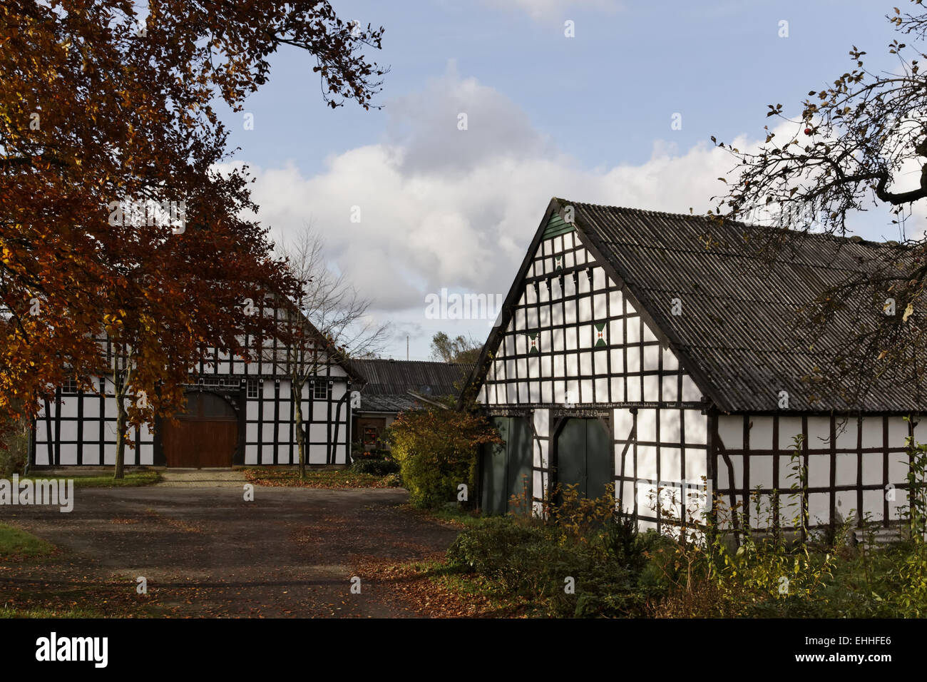 Timbered house in Hagen, Germany Stock Photo Alamy