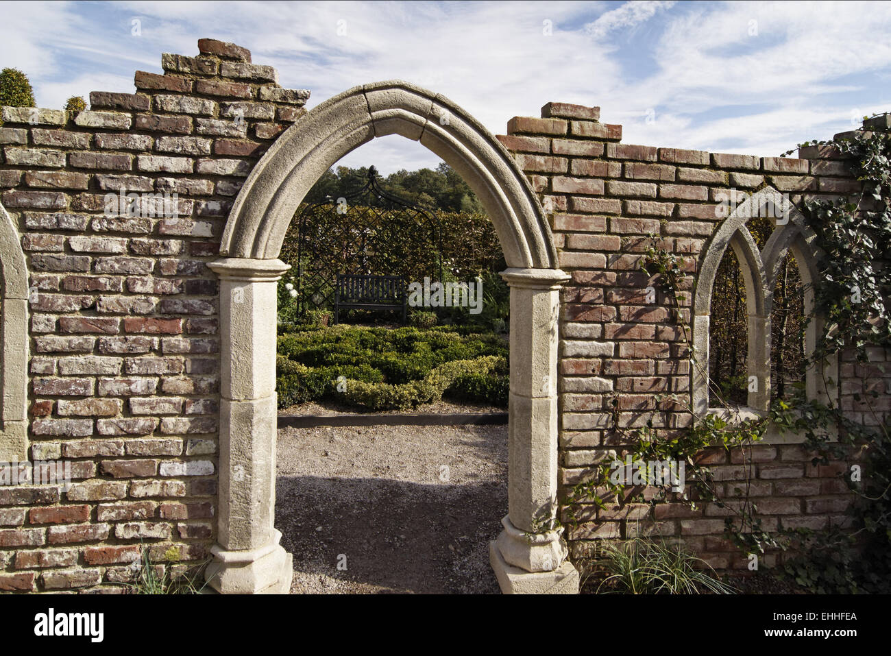 English Garden Gate In Germany Stock Photo 79675970 Alamy
