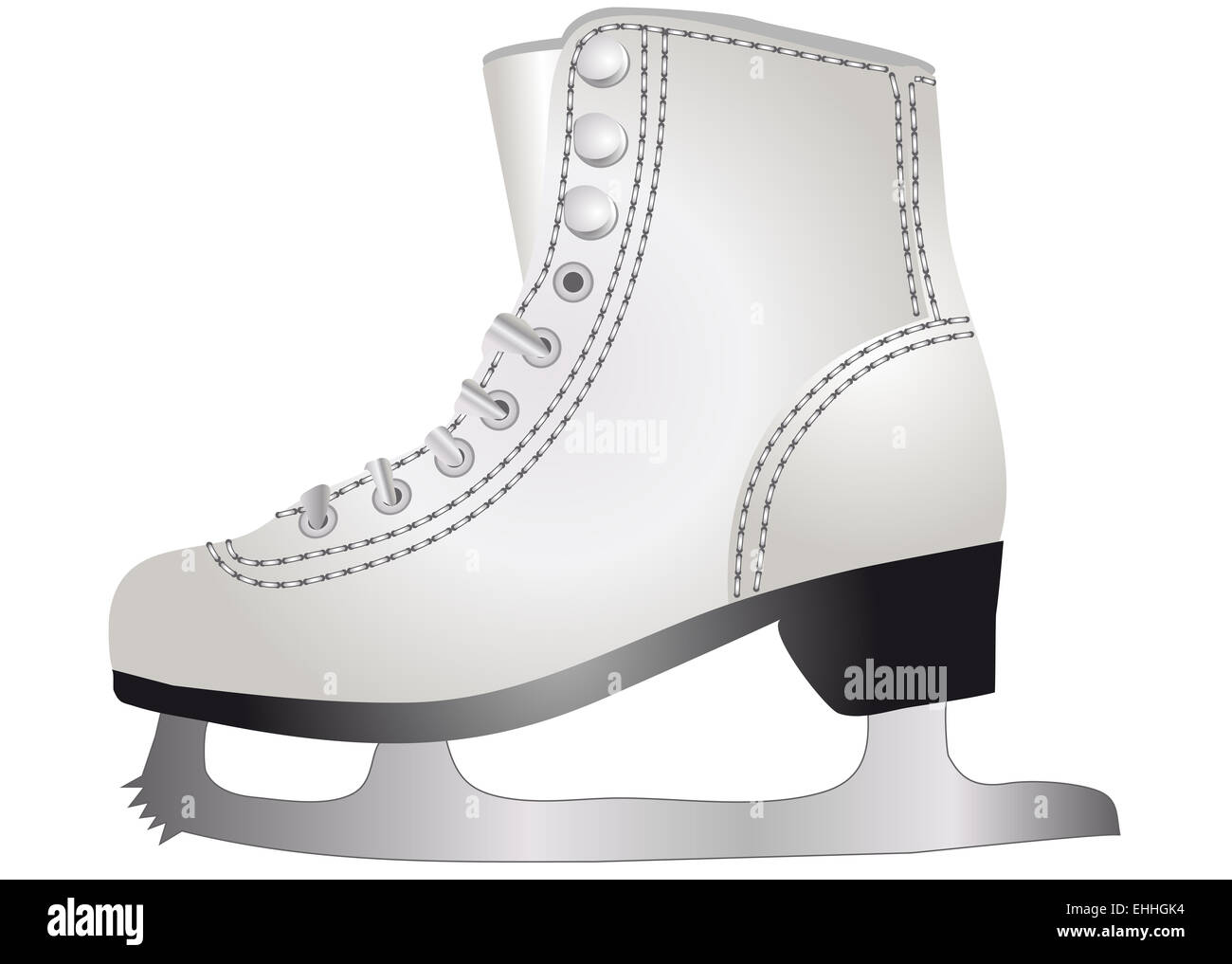 ice skate Stock Photo