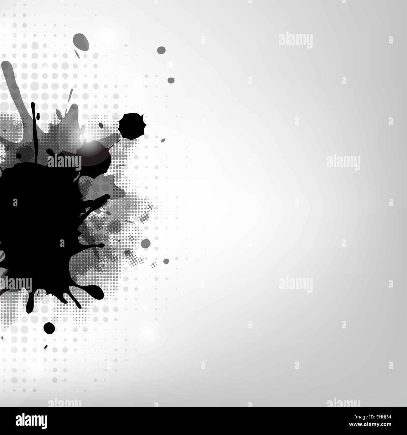 Black blob and stars stock photo alamy