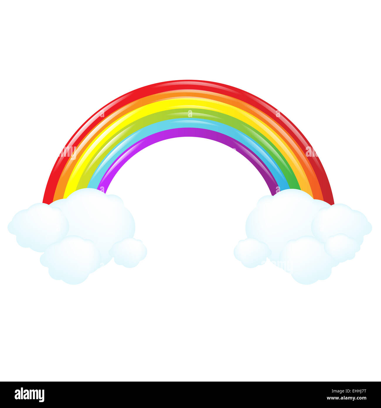 Rainbow clipart hi-res stock photography and images - Alamy